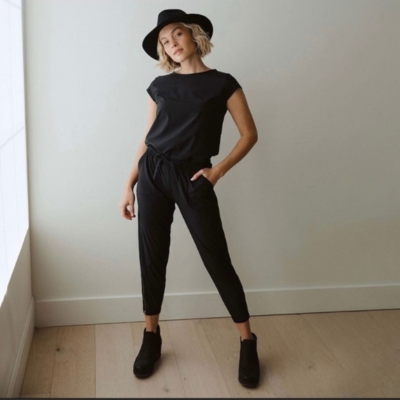 Albion Fit Black Jumpsuit. Size XXS. EUC. - Picture 1 of 11